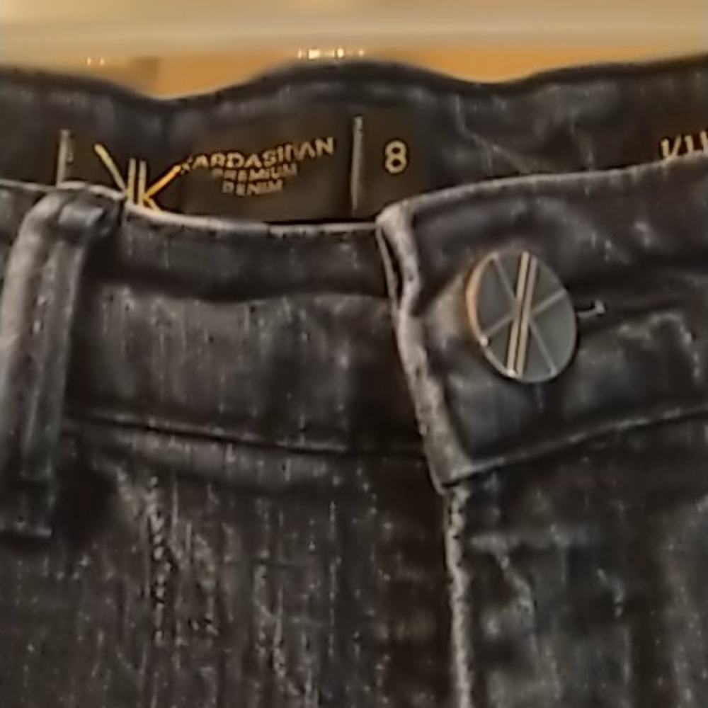 Kardashian jeans Khole curvy slim bootcut 8 - Picture 7 of 11